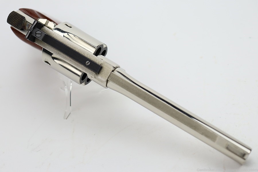 Nickeled Smith & Wesson Model 27-2 Revolver - .357 Magnum-img-3
