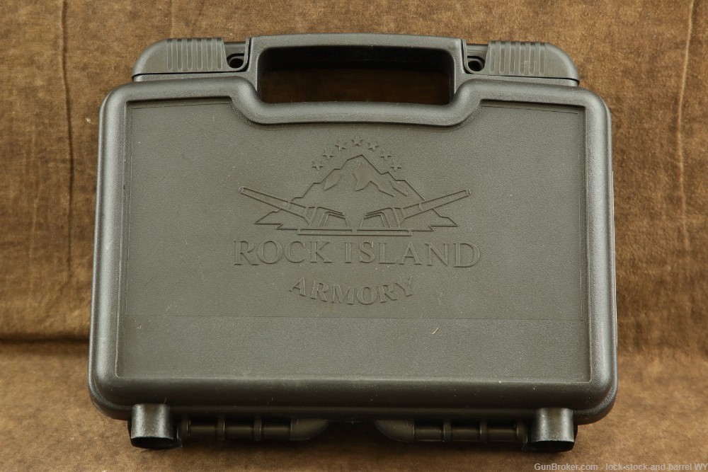 Rock Island Armory Model 1911A1 FS-TACT. II 10mm Semi-Auto Pistol FDE Color-img-28