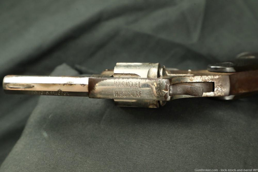 Harrington & Richardson H&R Model 1906 .22 Short Long LR Revolver, C&R-img-11
