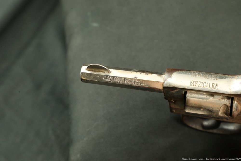 Harrington & Richardson H&R Model 1906 .22 Short Long LR Revolver, C&R-img-12