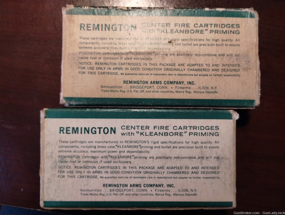 Remington-DuPont-Kleanbore .222 Rem Mag Vintage. FREE SHIPPING!-img-1
