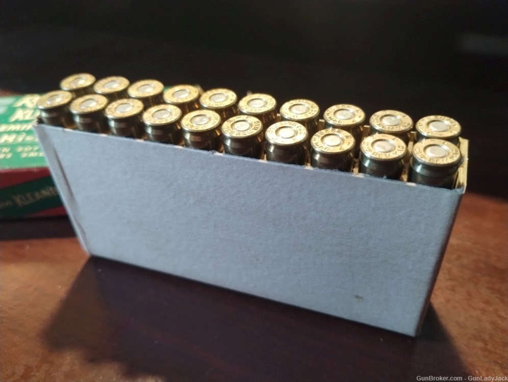 Remington-Dupont .222 RM vintage ammunition. Full box. FREE SHIPPING!-img-2