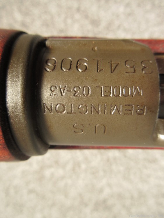 US WWII 1943 Remington 1903A3 .30-06 RA 4-43 BBL TE-1 MW.50 HS GO BOX  C&R-img-48