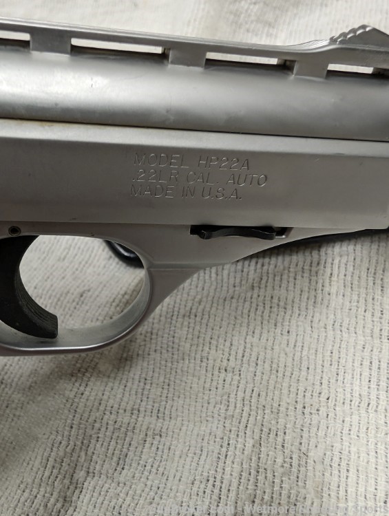 Phoenix Arms Satin Nickel HP22A "used"-img-4