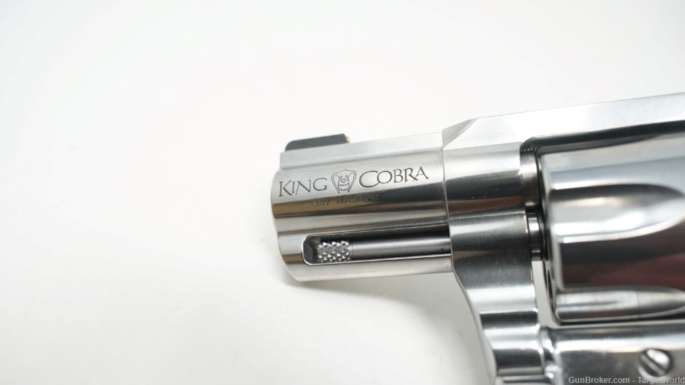 COLT KING COBRA 357 MAGNUM 6 SHOT STAINLESS (COKCOBRASB2BBS)-img-15