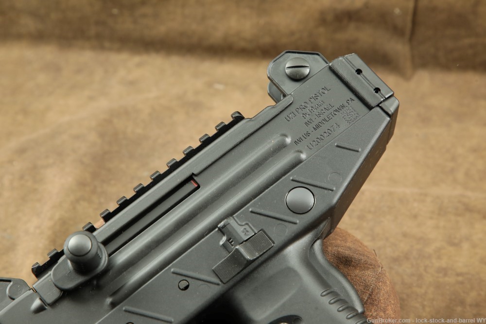 IWI-Israel Uzi Pro Pistol w/ threaded barrel 9mm 4.5” Semi-Auto Pistol LNIB-img-10