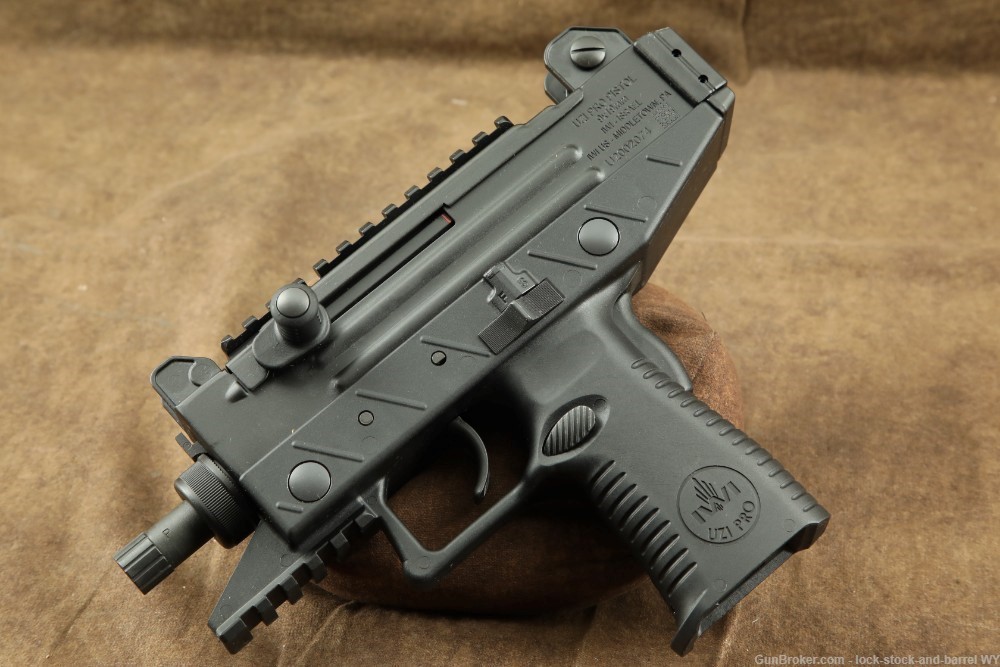 IWI-Israel Uzi Pro Pistol w/ threaded barrel 9mm 4.5” Semi-Auto Pistol LNIB-img-7