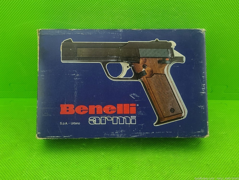 RARE BENELLI * B-76 * 9mm BORN 1980 IN ORIGINAL BOX B76 MADE IN ITALY-img-39