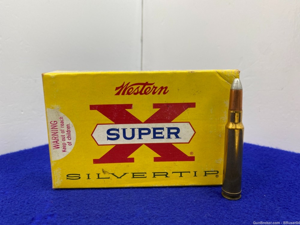 Vintage Winchester-Western Super-X .338 Win Mag 20Rd *COLLECTIBLE AMMO*-img-8