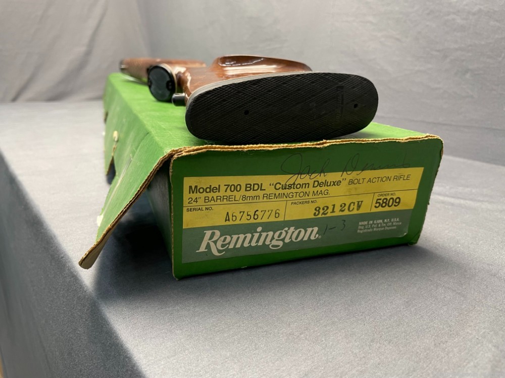 Remington 700 BDL 8MM Rem Mag | Leupold 3-9x40 | W/ Factory Stock and Box!-img-36