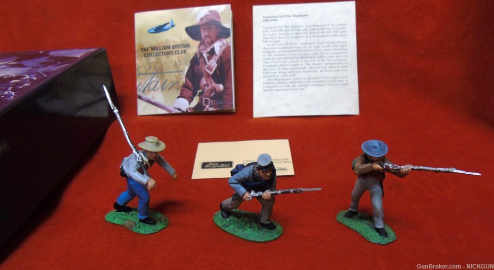  Confederate Infantry Advancing #17014 issued in 2000-img-1