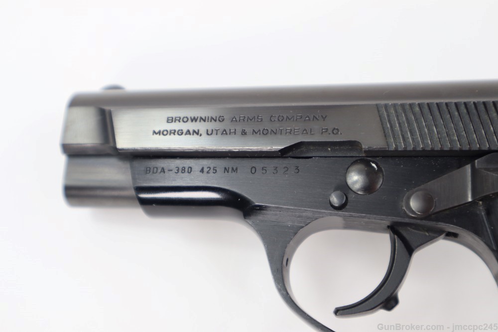 Rare Nice Browning BDA-380 .380 ACP Pistol W/ 3.8 Inch Barrel 13+1 Scarce -img-6