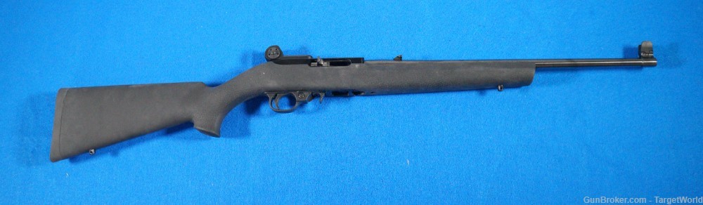 RUGER 10/22 STANDARD CARBINE .22LR BLACK HOGUE STOCK (19737)-img-1