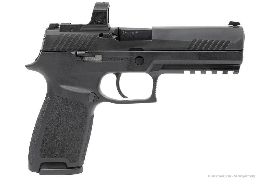 Sig Sauer P320 Fullsize 9mm 4.7" 17rd Black Romeo ZERO PRO 320F-9-B-RXZP-img-2