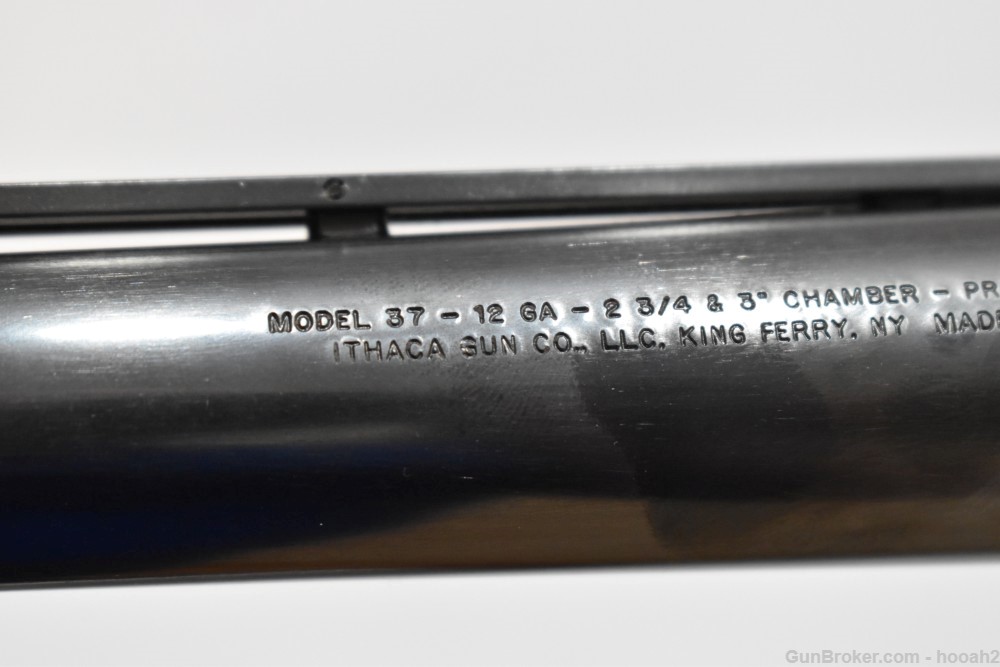 Nice Ithaca 37 3" 12 G 28" Vent Rib Shotgun Barrel W Factory Threaded Choke-img-26