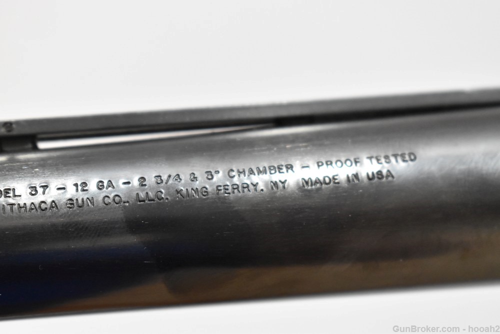 Nice Ithaca 37 3" 12 G 28" Vent Rib Shotgun Barrel W Factory Threaded Choke-img-27