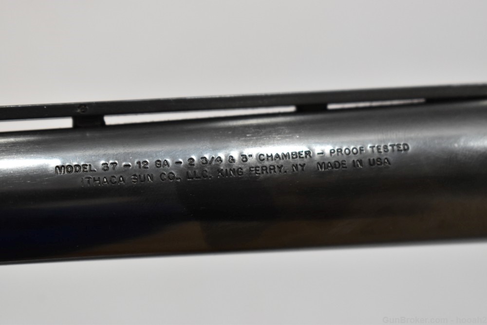 Nice Ithaca 37 3" 12 G 28" Vent Rib Shotgun Barrel W Factory Threaded Choke-img-25