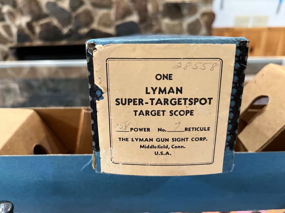 Lyman Super-Targetspot 5x 7 reticule NEW IN BOX!-img-2