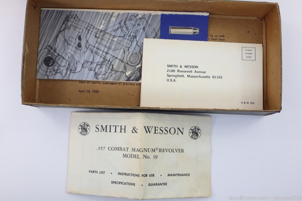 Rare Nice Smith & Wesson 19-3 .357 Magnum Revolver W/ Box W/ 4" Barrel S&W-img-6