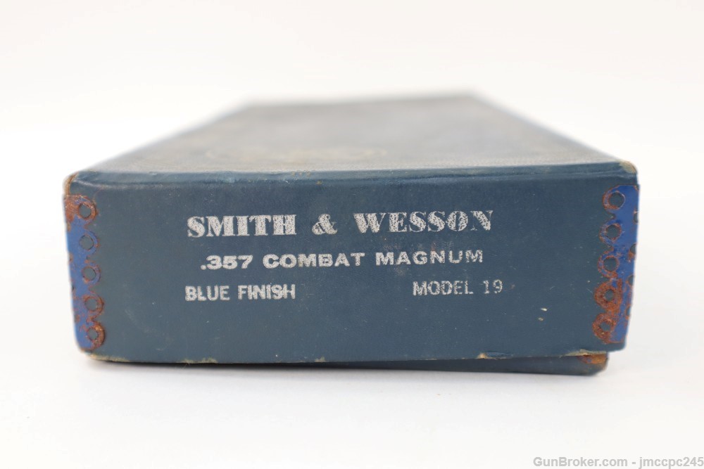 Rare Nice Smith & Wesson 19-3 .357 Magnum Revolver W/ Box W/ 4" Barrel S&W-img-2