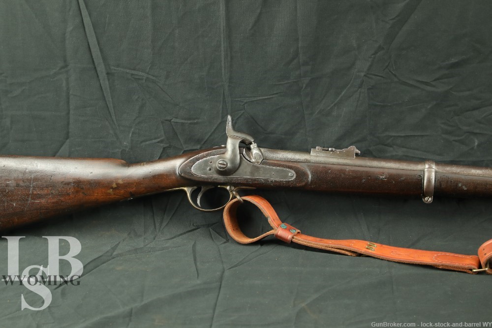 Royal Arms Factory Enfield 1853 .58 Cal Black Powder Rifle, ATF Antique-img-0