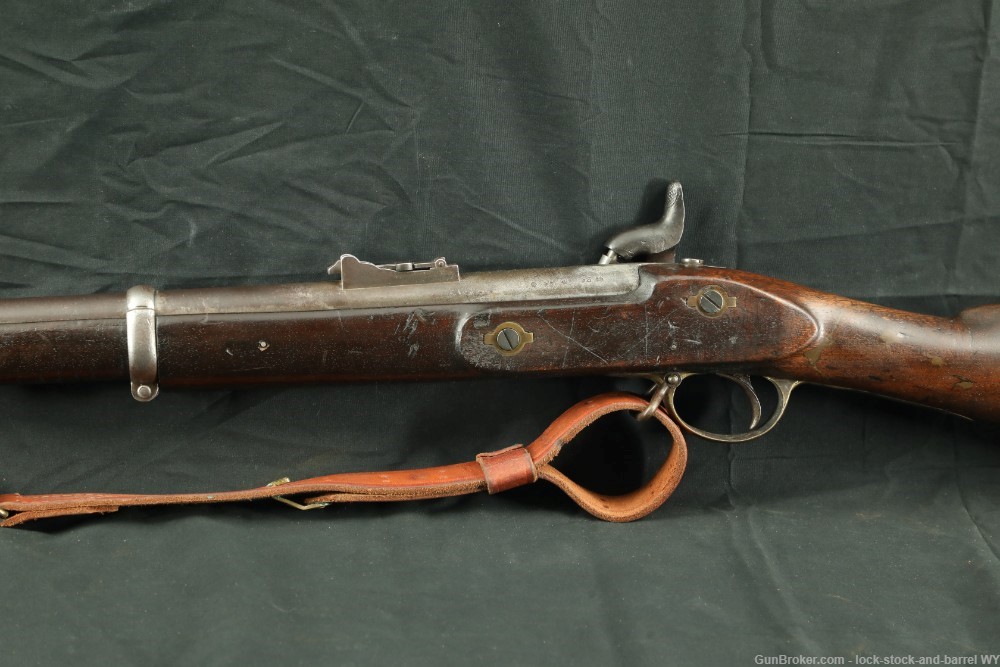 Royal Arms Factory Enfield 1853 .58 Cal Black Powder Rifle, ATF Antique-img-10