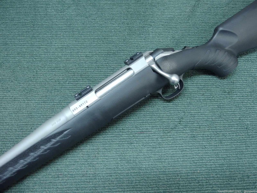 RUGER AMERICAN COMPACT .308 - STAINLESS - LEFT HAND  NEAR MINT - LH - RARE!-img-1