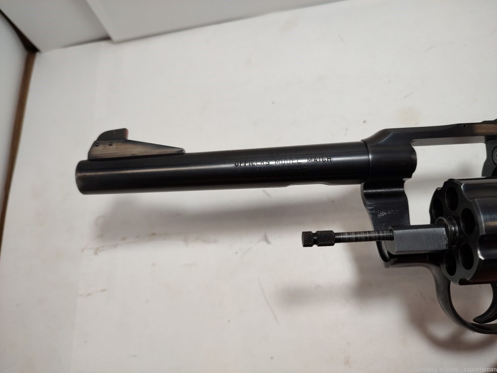 Colt Officers Model Match .38 special revolver-img-8