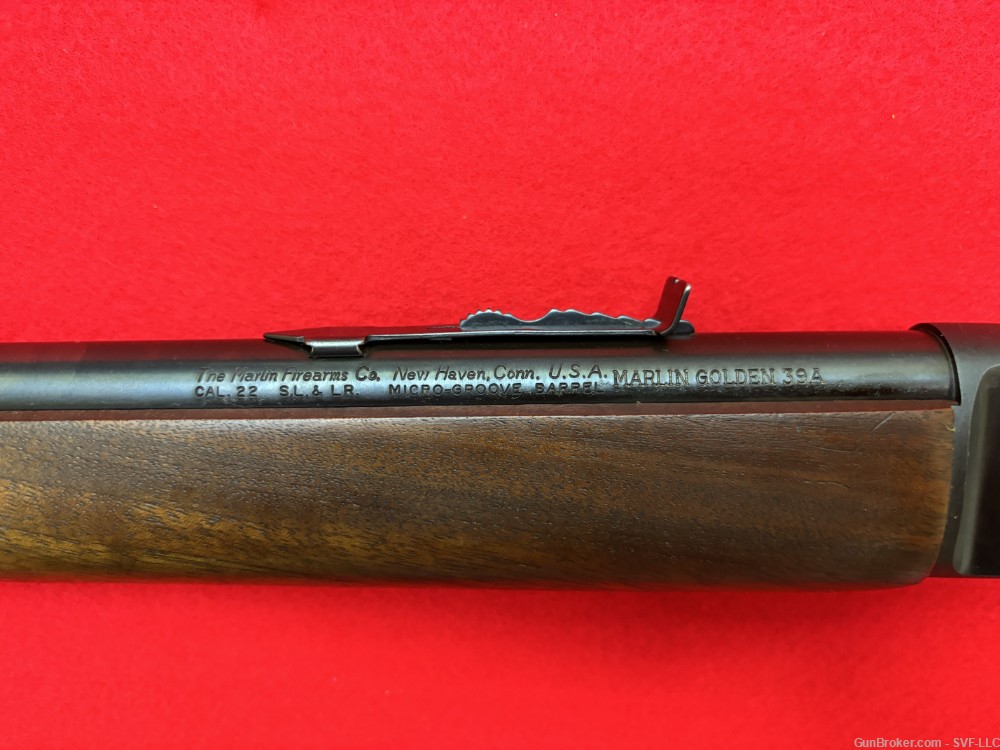 1967 Marlin Golden 39A 22 S L LR Rifle Lever Action 22LR Tube Fed 39 A-img-25