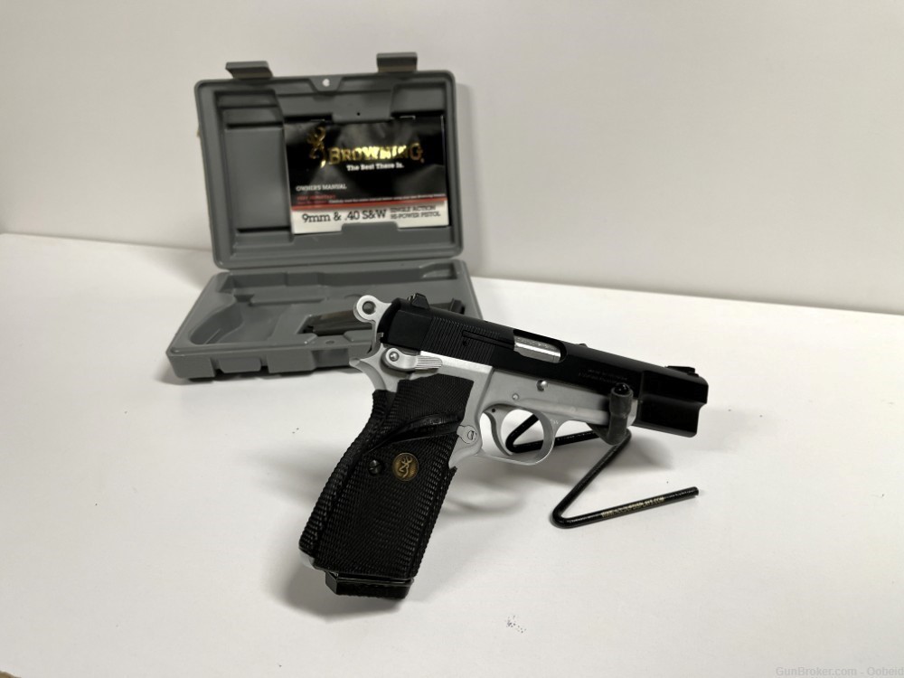 Mint Browning Hi-Power Practical 40 W/ Factory Box  - MFG. 1995 40 S&W -img-3