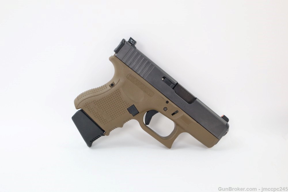 Very Nice Glock 26 Gen 4 FDE 9mm Pistol W/ Box W/ Night Sights 3.43" Barrel-img-5