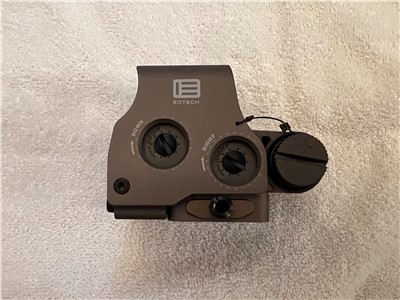 EOTECH EXPS3-0 Holographic Sight – Tan, Circle/One Dot Red Reticle