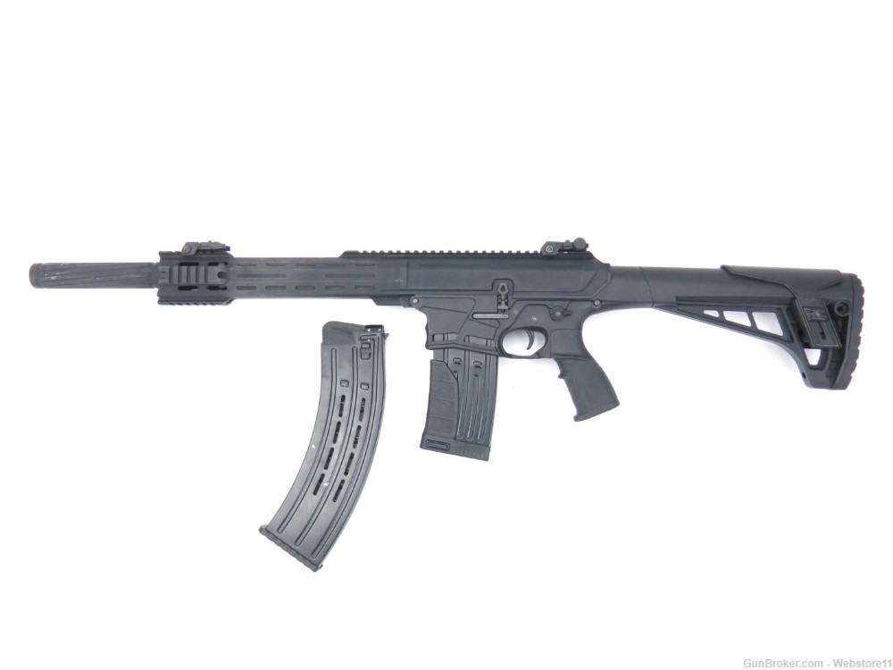 GForce Arms CIT12AR 12GA 18.5" Semi-Automatic Shotgun w/ 2 Magazines-img-0
