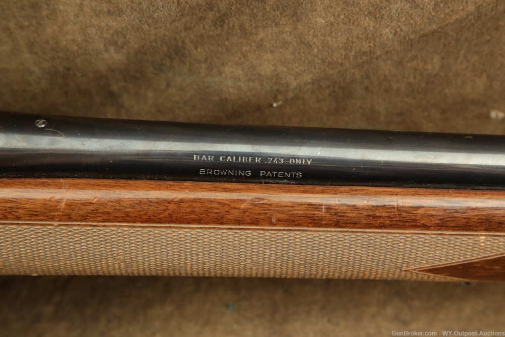 FN Browning Portugal BAR .243 Winchester 22" Semi-Automatic Rifle, MFD 1983-img-30