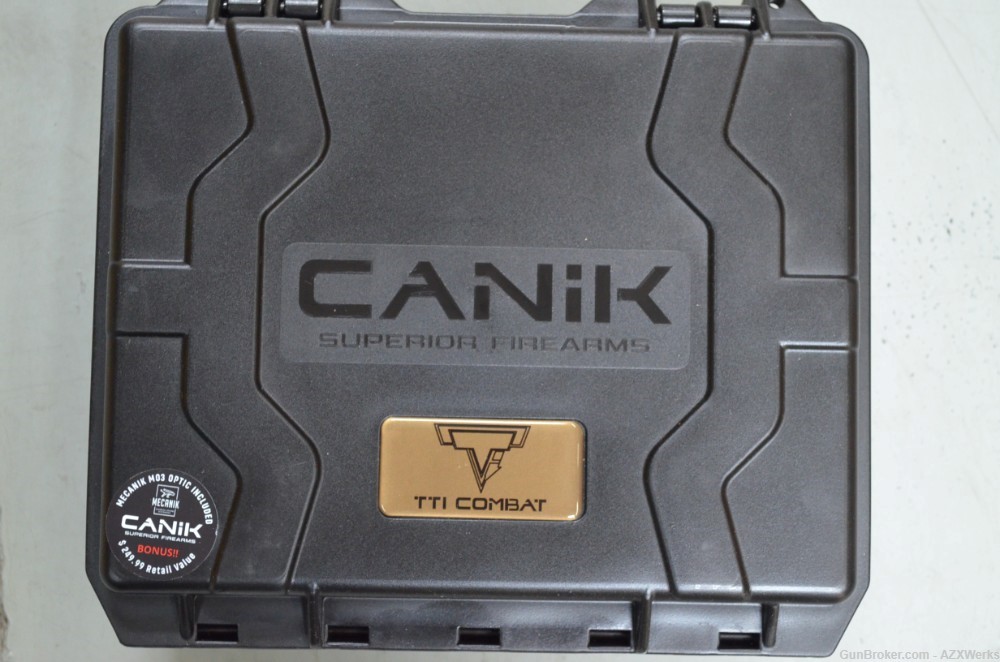 Canik Taran Tactical Inc TTI Combat New 4.6" Comp w/ MeChanic MO3 Optic-img-1