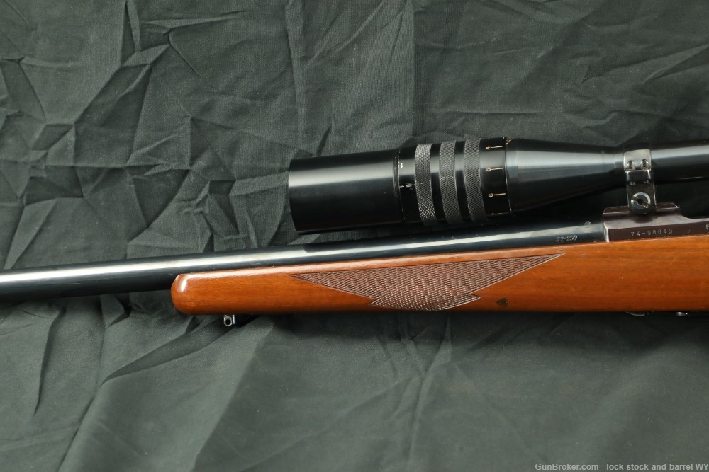 Sturm Ruger M77 .22-250 24” Bolt-Action Hunting Rifle 1981, Weaver Scope-img-10