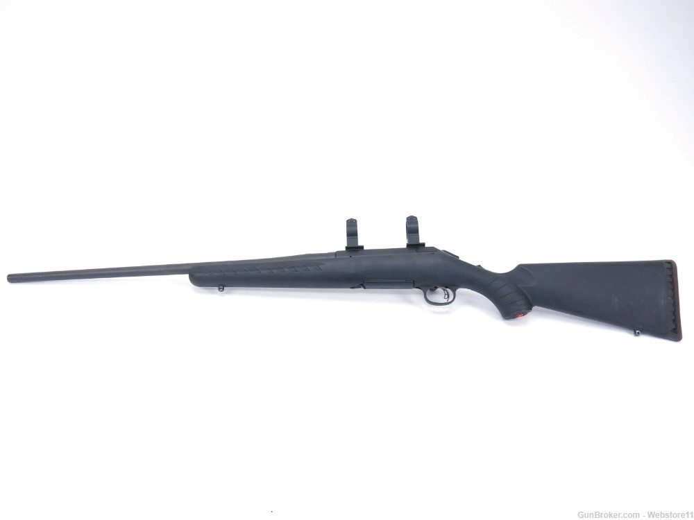Ruger American 21" 6.5 Creedmoor Bolt Action Rifle w/ Scope Rings-img-0