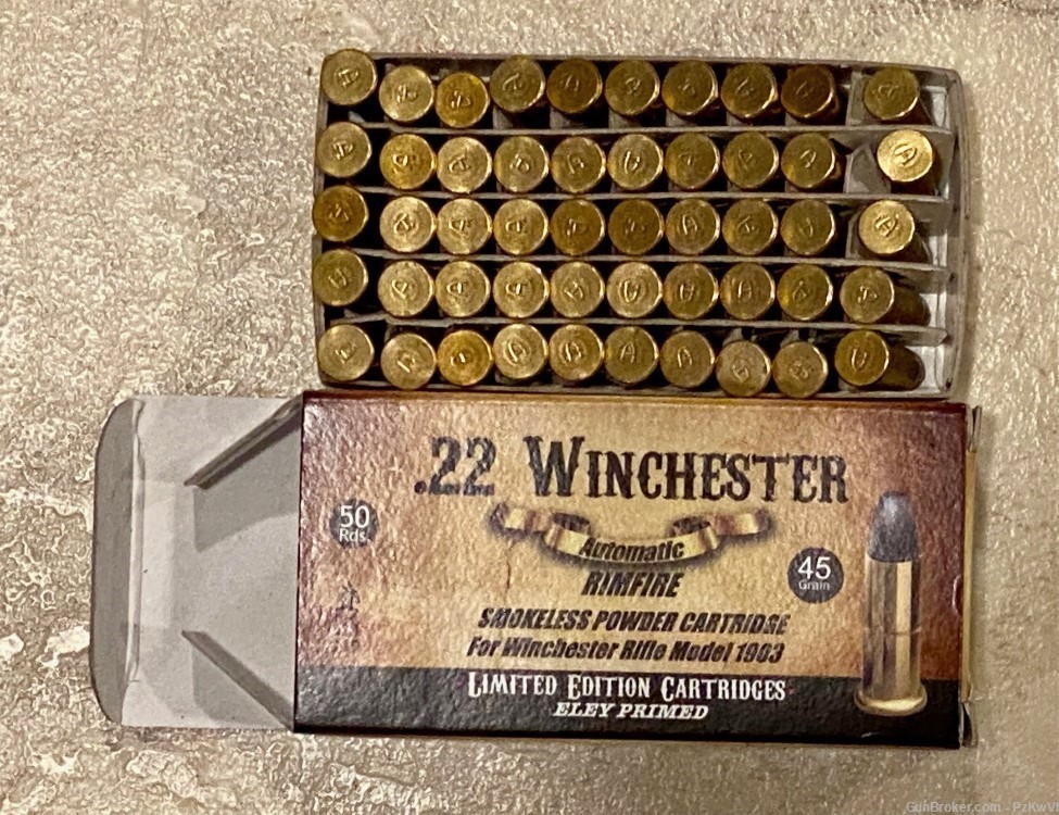 22 Winchester Auto for Model 1903 Winchester rifle-img-5