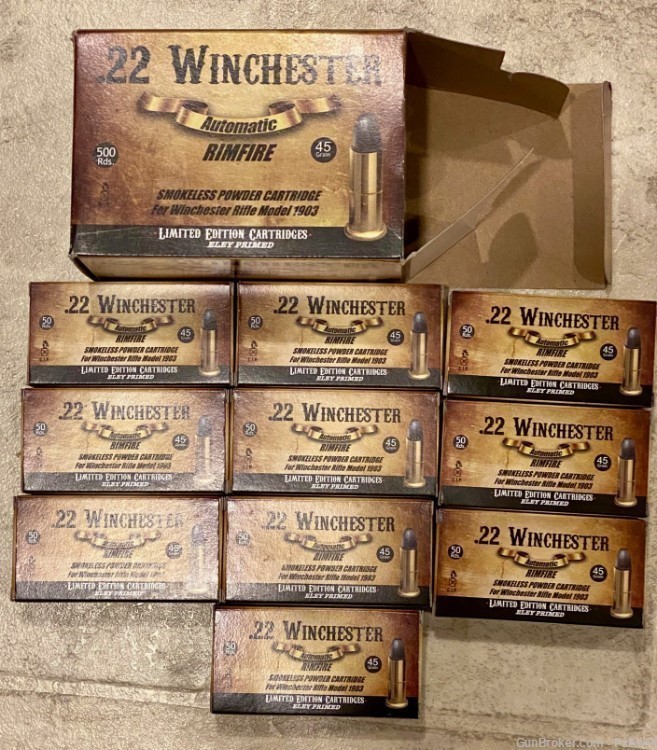 22 Winchester Auto for Model 1903 Winchester rifle-img-4