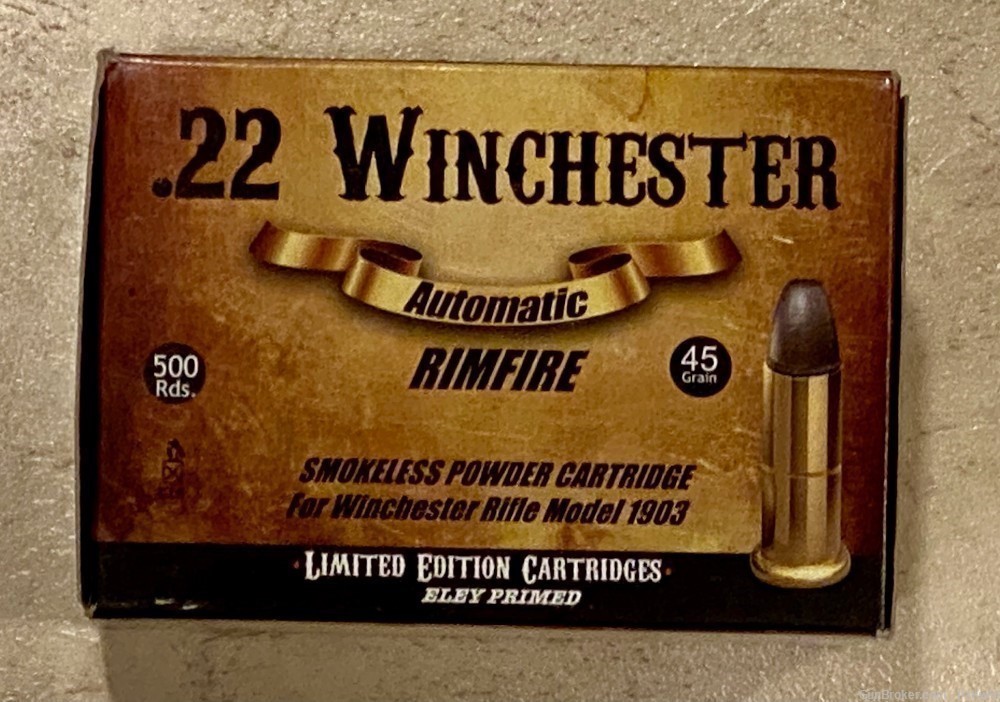 22 Winchester Auto for Model 1903 Winchester rifle-img-0