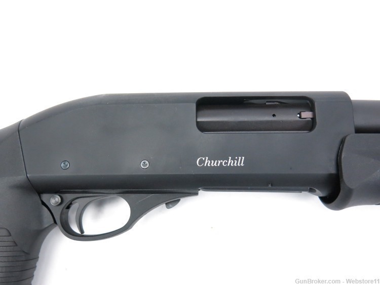 Akkar Churchill Model 612 18.5" 12GA 3" Pump-Action Shotgun-img-19