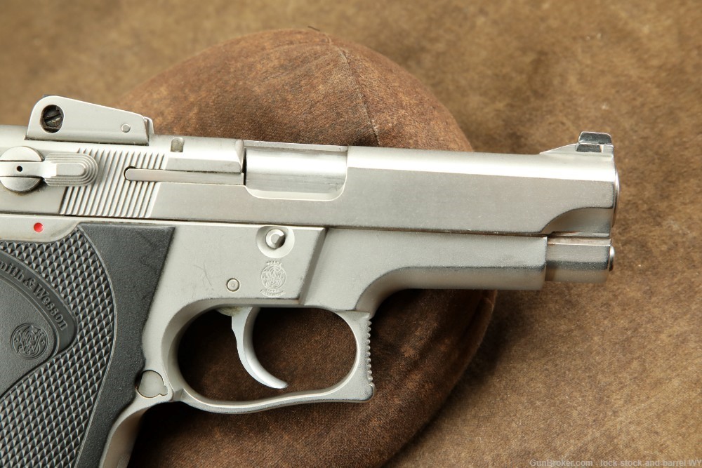Smith & Wesson S&W Model 5906 9mm 4” Semi-Auto DA/SA Stainless Pistol-img-4
