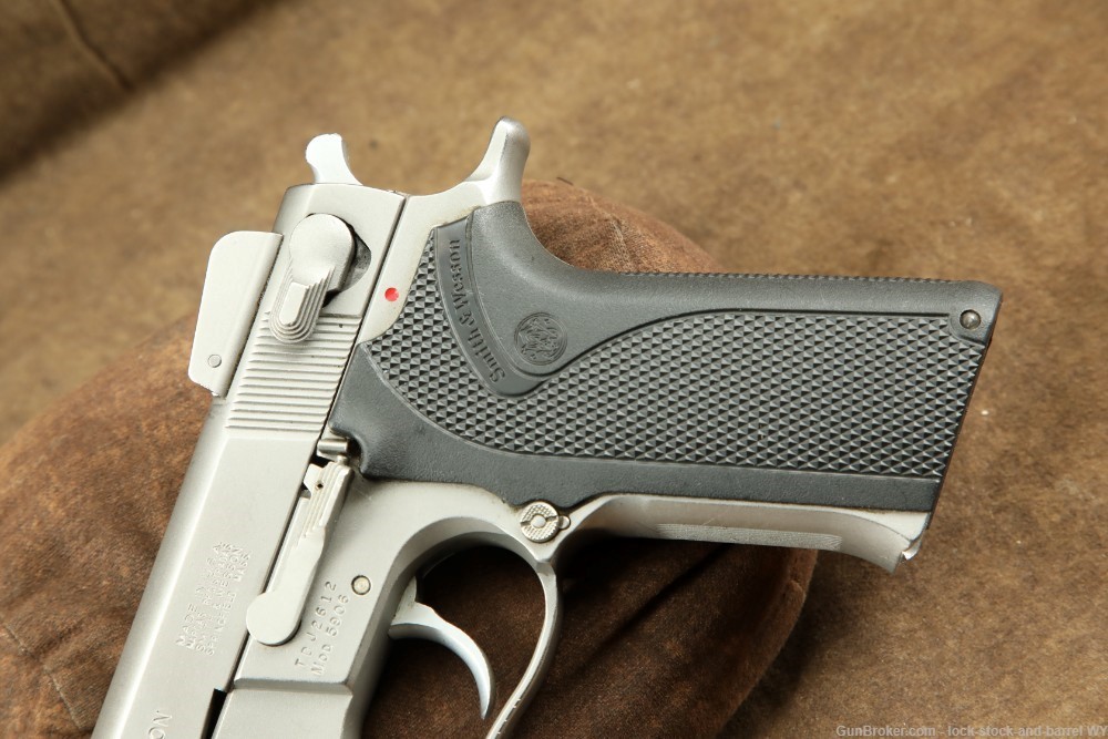 Smith & Wesson S&W Model 5906 9mm 4” Semi-Auto DA/SA Stainless Pistol-img-7