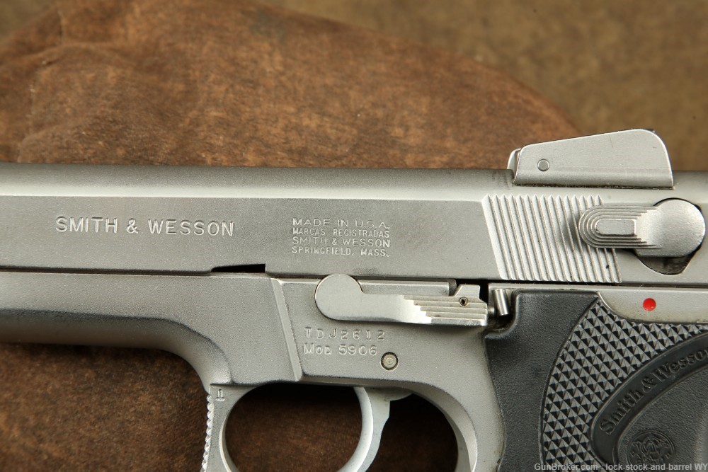 Smith & Wesson S&W Model 5906 9mm 4” Semi-Auto DA/SA Stainless Pistol-img-20