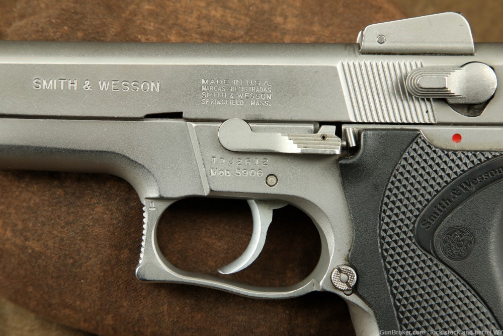 Smith & Wesson S&W Model 5906 9mm 4” Semi-Auto DA/SA Stainless Pistol-img-21