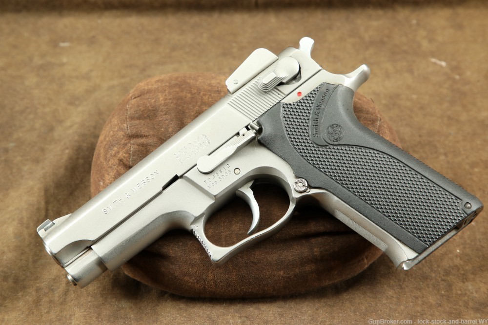 Smith & Wesson S&W Model 5906 9mm 4” Semi-Auto DA/SA Stainless Pistol-img-5