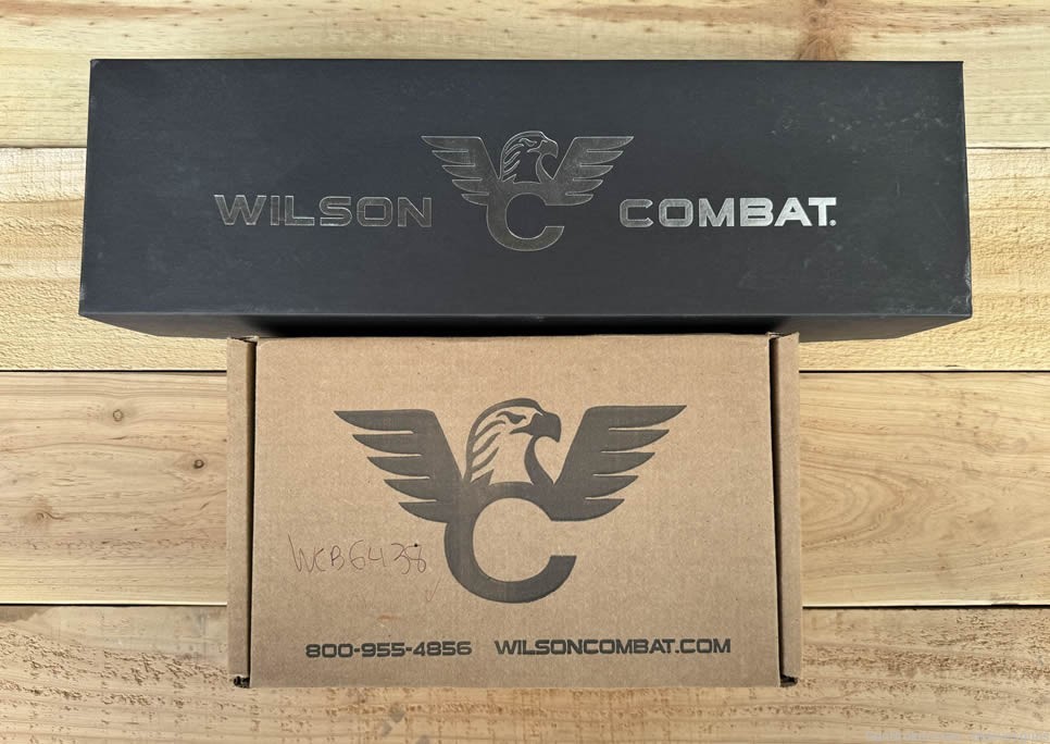 Wilson Combat lower/Upper Receiver Set, Billet, Gray, Free Handguard!-img-3