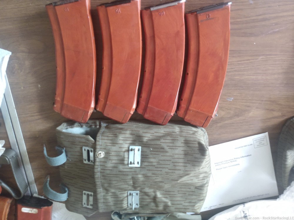 AK-74 bakelite magazines 4+pouch -img-3
