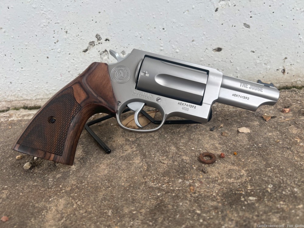 Taurus Judge Executive 45 Colt/410 Bore 3" Polished Stainless-img-2
