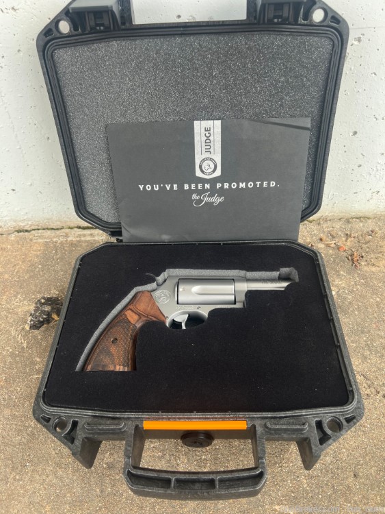 Taurus Judge Executive 45 Colt/410 Bore 3" Polished Stainless-img-0
